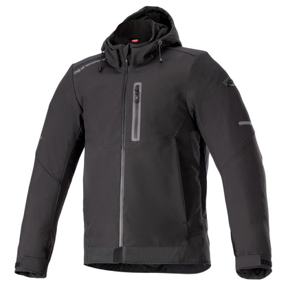 Alpinestars Neo Waterproof Riding Hoodie - Black / Black