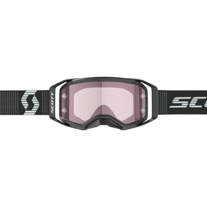Scott Prospect 2.0 AMP Goggle - Black / White with Rose Amplifier Works Lens