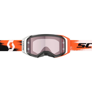 Scott Prospect 2.0 AMP Goggle - Black / Neon Orange with Rose Amplifier Works Lens