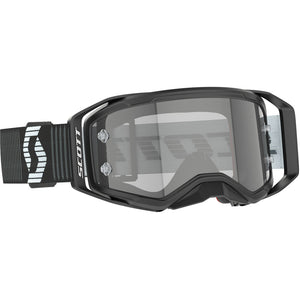 Scott Prospect 2.0 LS Goggle - Black / White with Light Sensitive Grey Works Lens