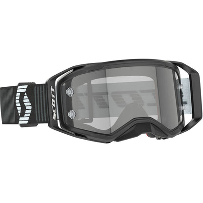 Scott Prospect 2.0 LS Goggle - Black / White with Light Sensitive Grey Works Lens