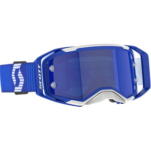 Scott Prospect 2.0 Goggle - Blue / White with Electric Blue Chrome Works Lens