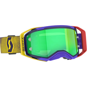 Scott Prospect 2.0 Goggle - Red / Yellow with Green Chrome Works Lens