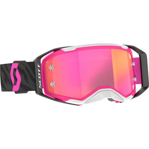 Scott Prospect 2.0 Goggle - Zebra Black / Pink with Pink Chrome Works Lens