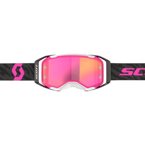 Scott Prospect 2.0 Goggle - Zebra Black / Pink with Pink Chrome Works Lens