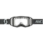Scott Prospect 2.0 Enduro Goggle - Black / White with Clear S0 ACS Double Lens