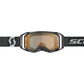 Scott Prospect 2.0 AMP Chrome Goggle - Black / White with Gold Chrome Amplifier Works Lens