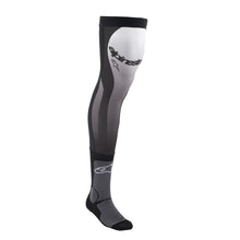 Load image into Gallery viewer, Alpinestars Adult Knee Brace Socks - Black/White