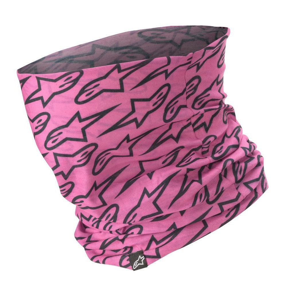 Alpinestars Astars Neck Tube - Fuchsia / Black