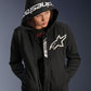 Alpinestars Woman Stella Chrome V2 Sport Hoodie - Black White