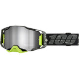 100% Armega Adult Goggle Antibia - Mirror Silver Flash  Lens