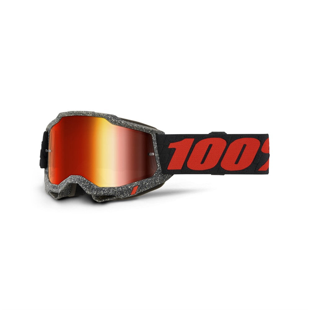 100% Accuri 2 Adult Goggles - Huaraki - Mirror Red Lens