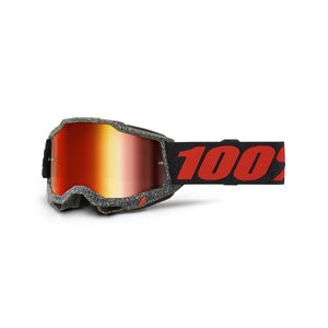 100% Accuri 2 Adult Goggles - Huaraki - Mirror Red Lens