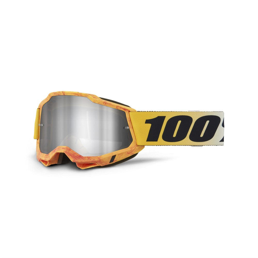 100% Accuri 2 Adult Goggles - Razza - Mirror Silver Lens