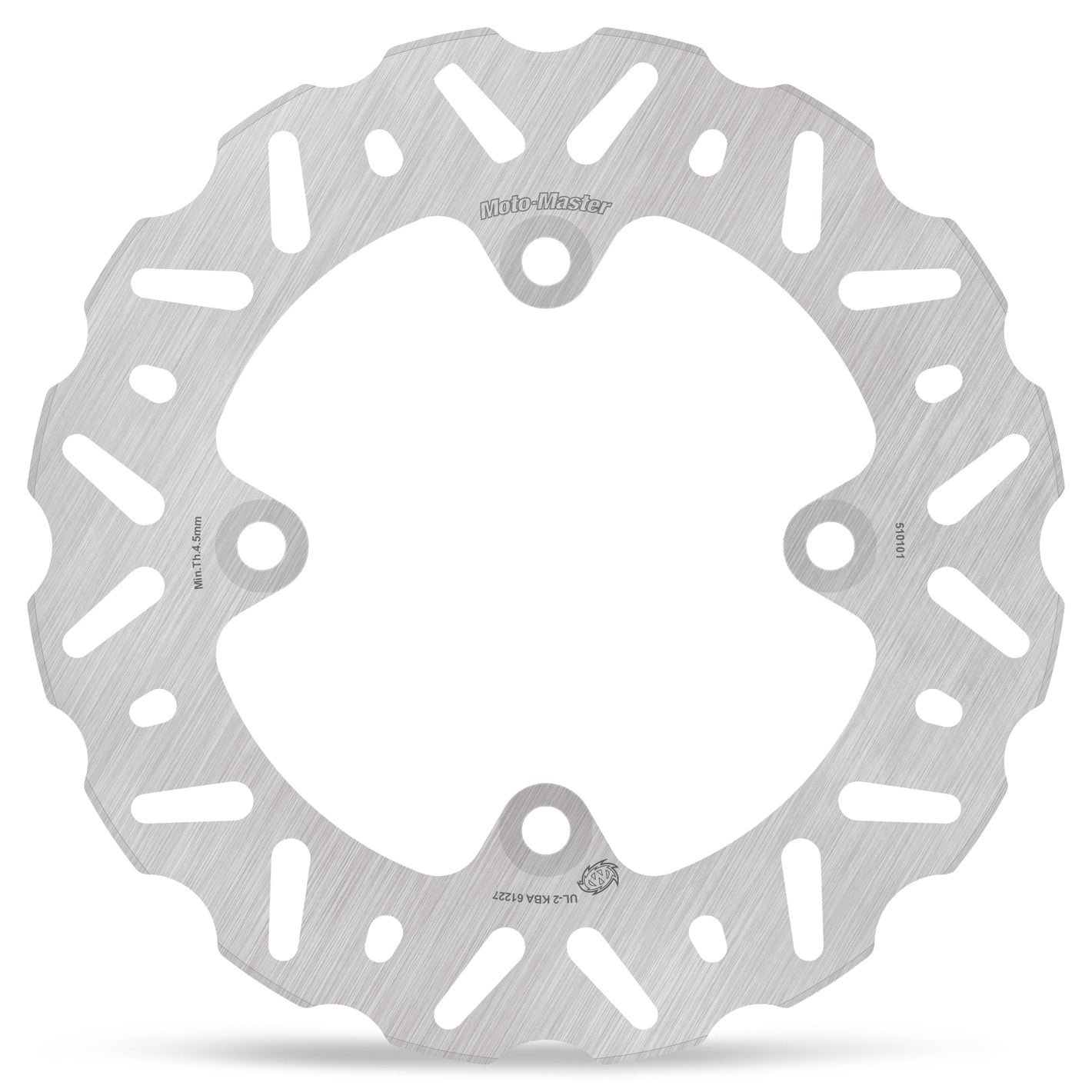 BRAKE DISC REAR MOTO MASTER NITRO ROAD 220MM KAWASAKI