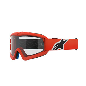 Alpinestars Vision Youth MX Goggle - Corp Orange - Clear Lens