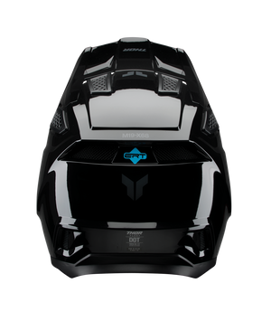 Thor Fleet Adult MX Helmet - Blackout Gloss Black