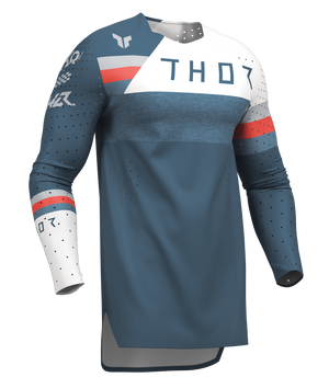 Thor Sportmode Adult MX Jersey - League Blue White