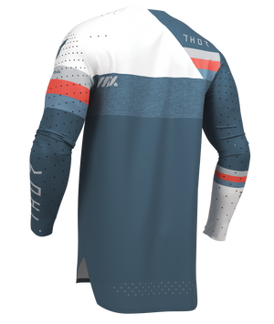 Thor Sportmode Adult MX Jersey - League Blue White