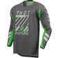 Thor S27 Launchmode Adult MX Jersey - Futura Charcoal / Green