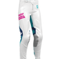 Thor Sportmode Womens MX Pants - Bleach White Aqua