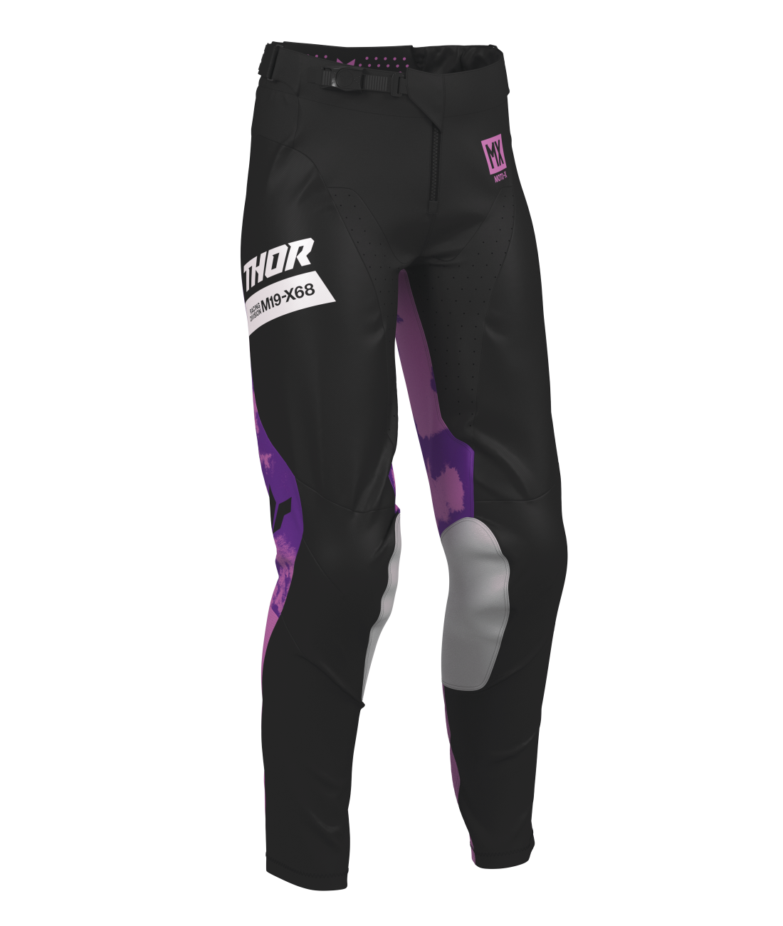 Thor Sportmode Womens MX Pants - Bleach Black Orange