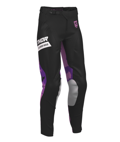Thor Sportmode Womens MX Pants - Bleach Black Orange