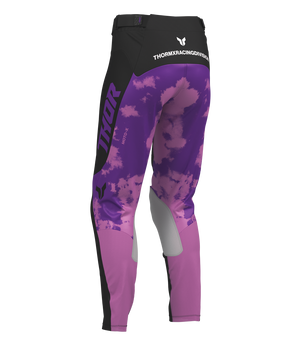 Thor Sportmode Womens MX Pants - Bleach Black Orange