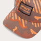 Oakley B1B Hdo Patch Trucker Snapback Hat - Orange Stripe / Grip Camo