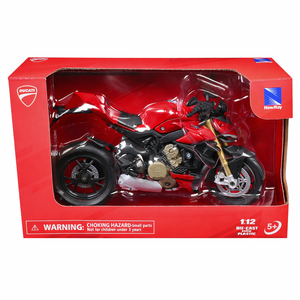 New Ray 1:12 Ducati Super Naked V4S Red Model