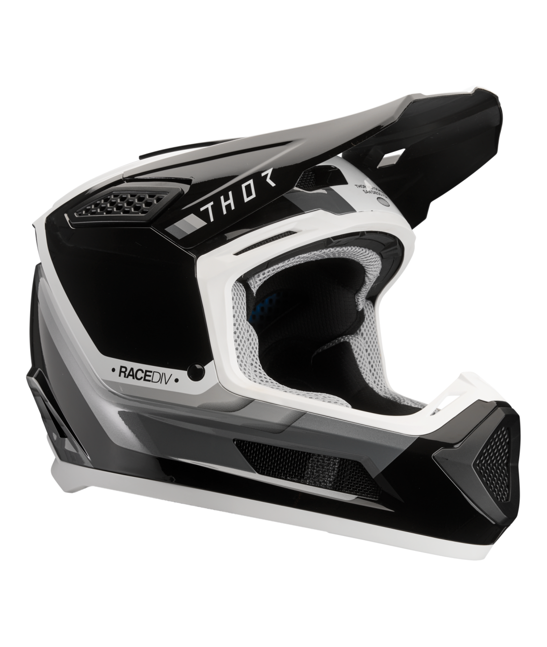 Thor Fleet Adult MX Helmet - Defy Black / White