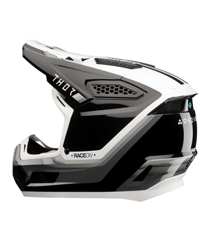 Thor Fleet Adult MX Helmet - Defy Black / White