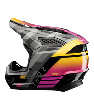 Thor Fleet Adult MX Helmet - Camber Black / Magenta