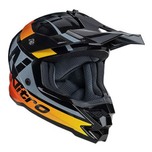 NITRO MX710 YOUTH [ONYX BLACK RED YELLOW] 1