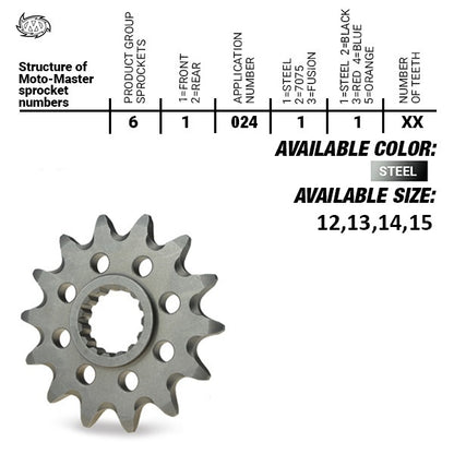 Moto-Master Front Sprocket - 13T - 6102411