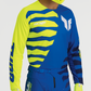 Thor S27 Launchmode Adult MX Jersey - Shredder Blue / Acid