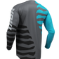 Thor S27 Launchmode Adult MX Jersey - Shredder Charcoal / Aqua