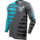 Thor S27 Launchmode Adult MX Jersey - Shredder Charcoal / Aqua