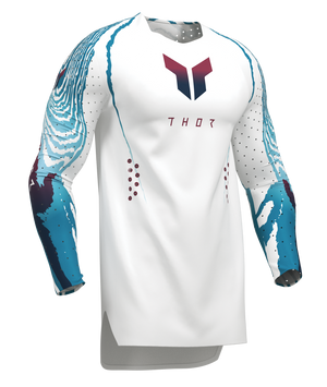 Thor S27 Sportmode Adult MX Jersey - Damascus White