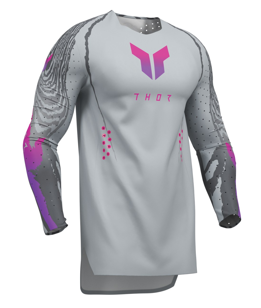 Thor S27 Sportmode Adult MX Jersey - Damascus Gray