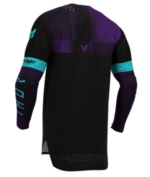 Thor S27 Sportmode Adult MX Jersey - Vanish Black / Purple