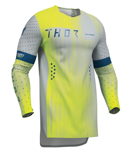 Thor S27 Sportmode Adult MX Jersey - Vanish Gray / Deep Blue