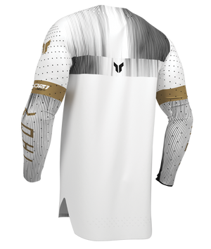 Thor S27 Sportmode Adult MX Jersey - Vanish White / Black