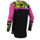 Thor S27 Sportmode Youth MX Jersey - Punk'd Black / Fuchsia