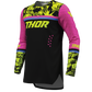 Thor S27 Sportmode Youth MX Jersey - Punk'd Black / Fuchsia