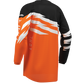 Thor S27 Launchmode Youth MX Jersey - Shockie Flo Orange / Black