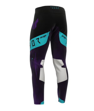 Thor S27 Sportmode Adult MX Pants - Vanish Black / Purple