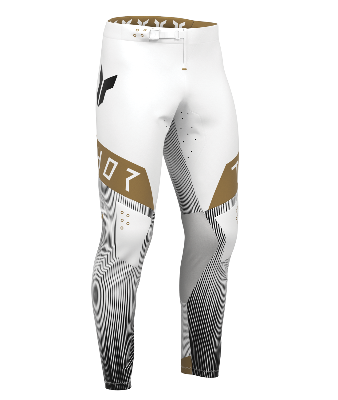 Thor S27 Sportmode Adult MX Pants - Vanish White / Black