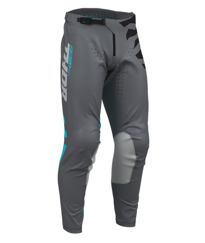 Thor S27 Launchmode Adult MX Pants - Shredder Charcoal / Aqua