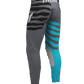 Thor S27 Launchmode Adult MX Pants - Shredder Charcoal / Aqua